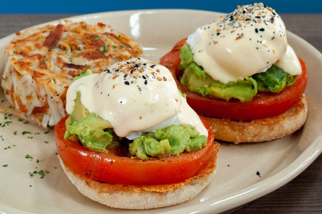 Smashed Avocado Benny