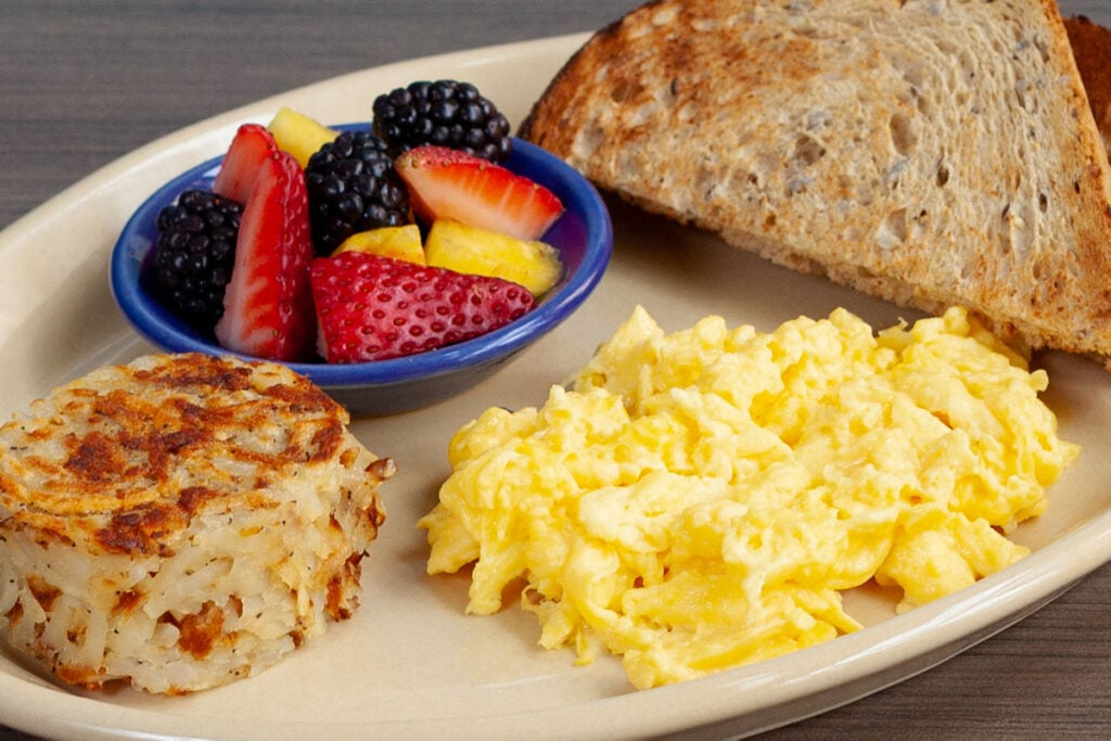 Kids Scrambled Eggs & Toast