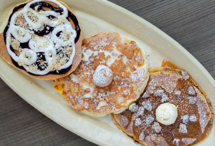 Snooze SIgnature Pancake Flight