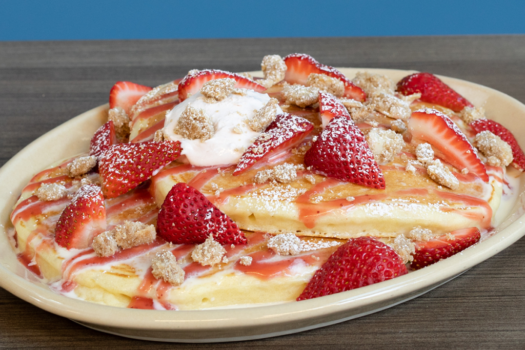 Strawberry Shortcake Pancakes