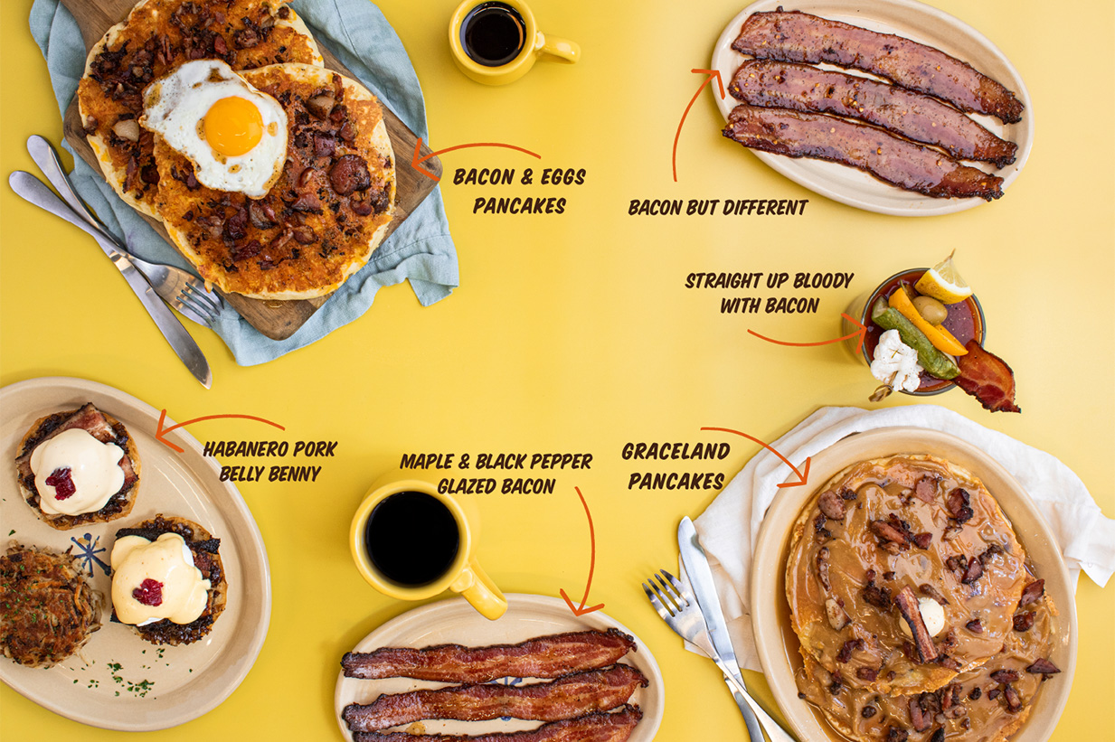 Snooze's Bacon Day Menu Items