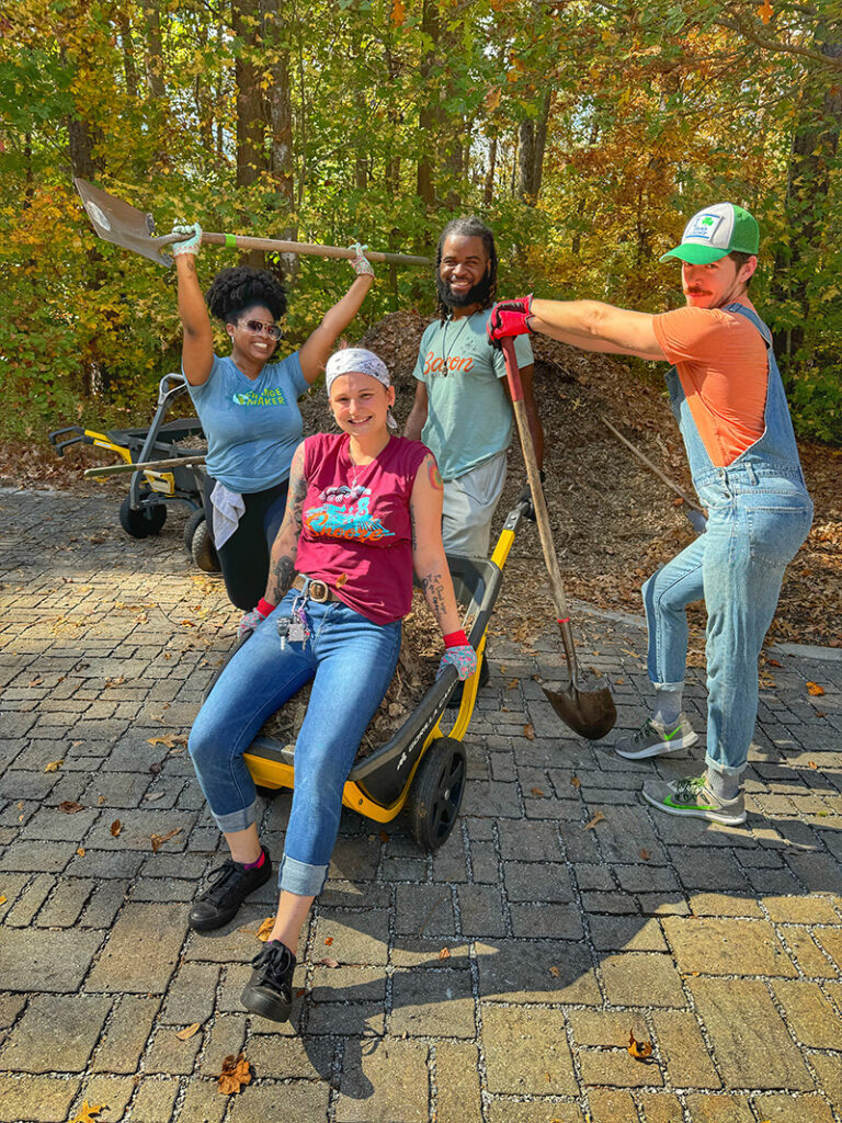 Lost Forest Preserve Snooze Community Volunteers